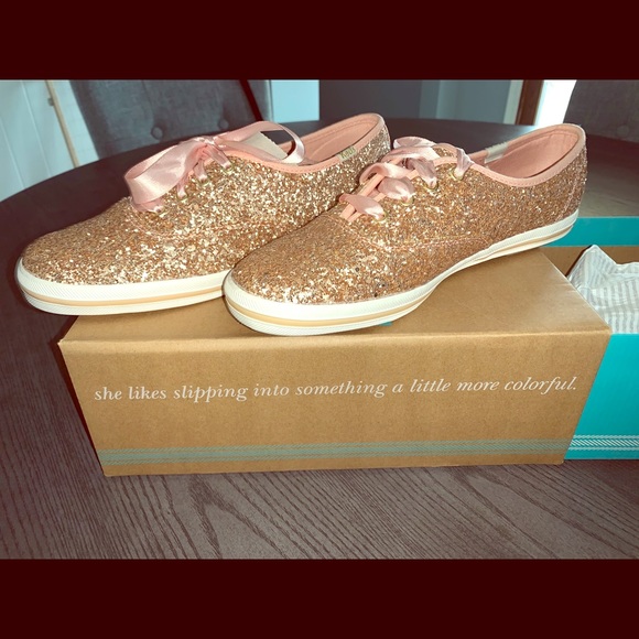 kate spade Shoes - Kate Spade glitter keds